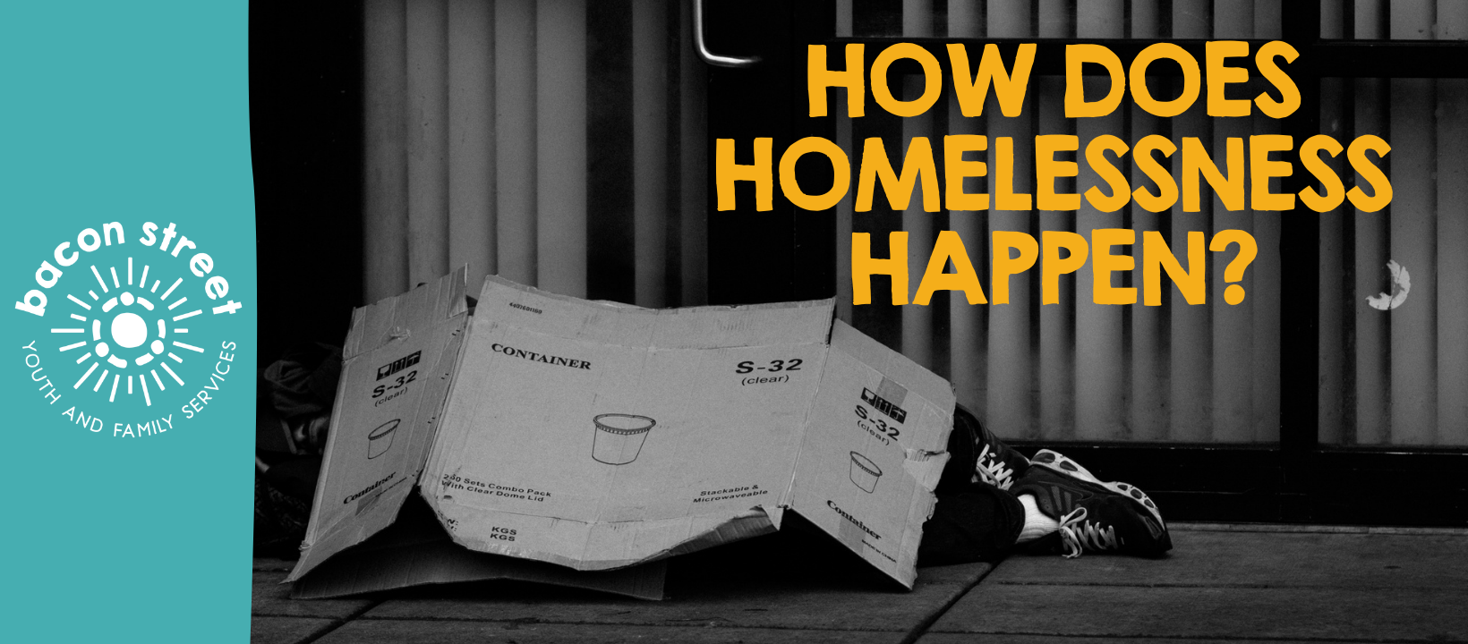 How does homelessness happen?